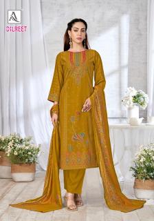 Alok suit dilreet wholesale dress material dealer surat